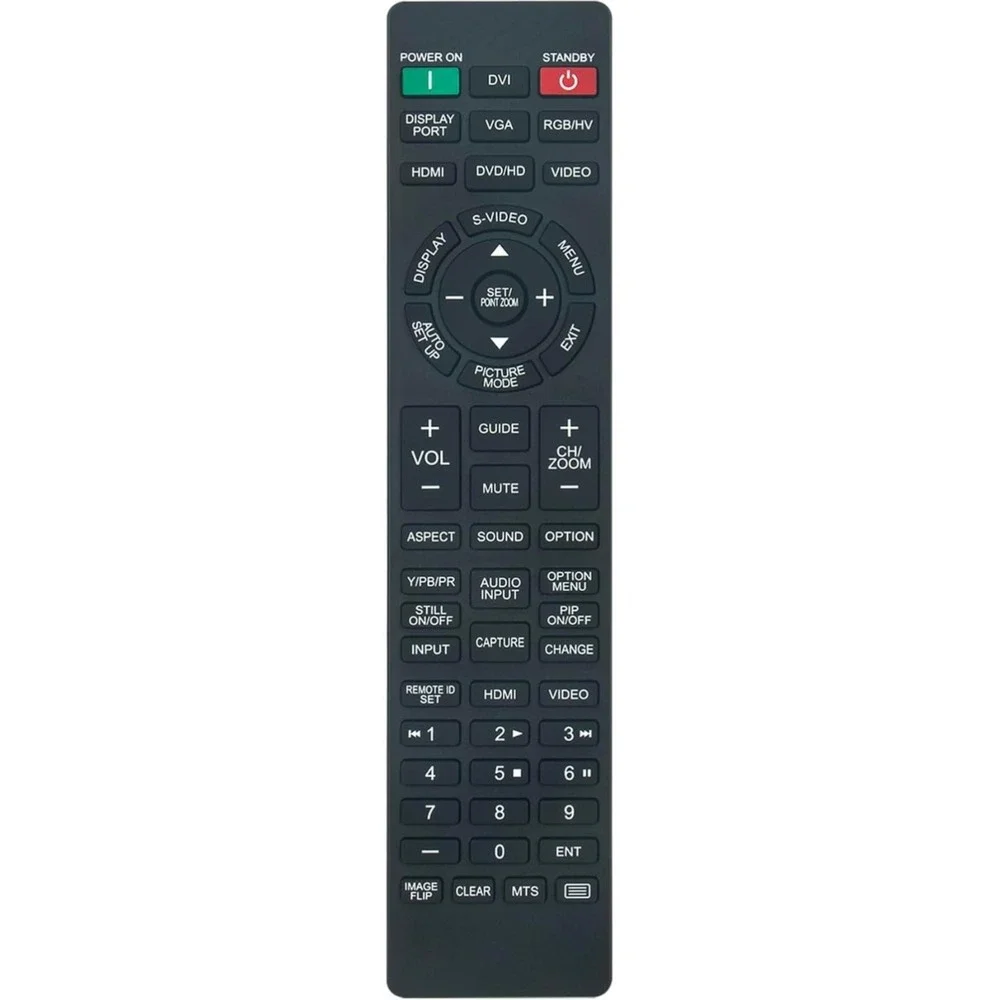 RU-M117 RU-M121 Replacement Remote Control fit for NEC LCD TC V3232 V422 V462...